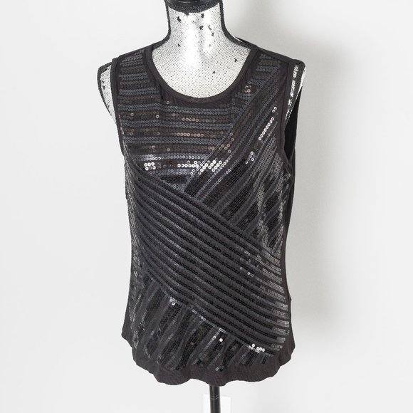 Calvin Klein Tops - NWT Calvin Klein sequin tank - L